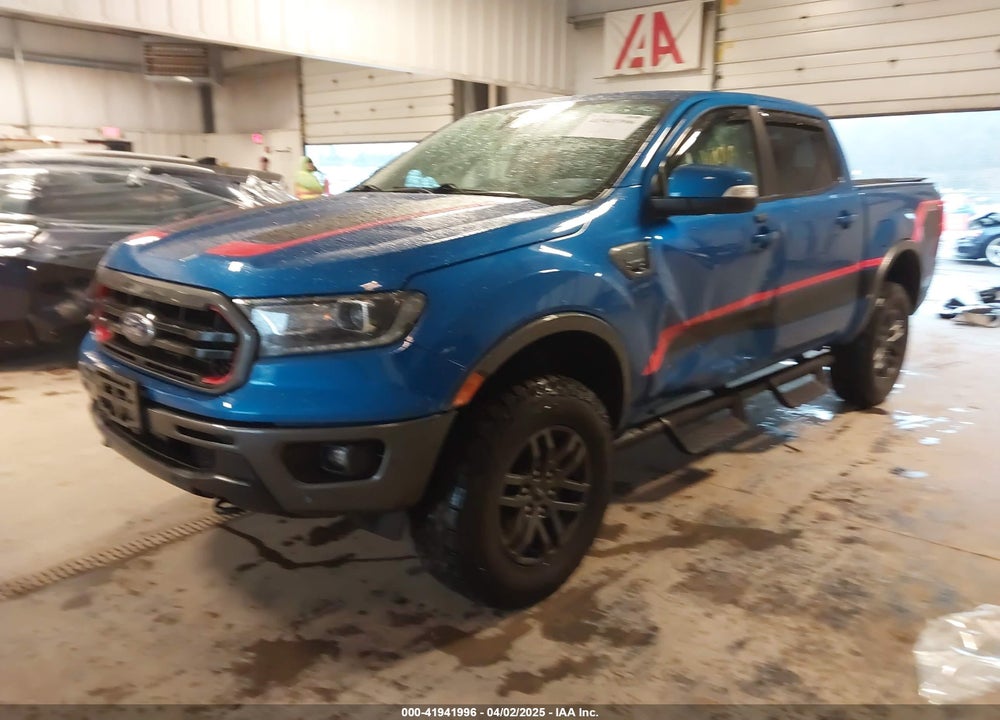 2021 FORD RANGER LARIAT VIN: 1FTER4FH8MLD97526