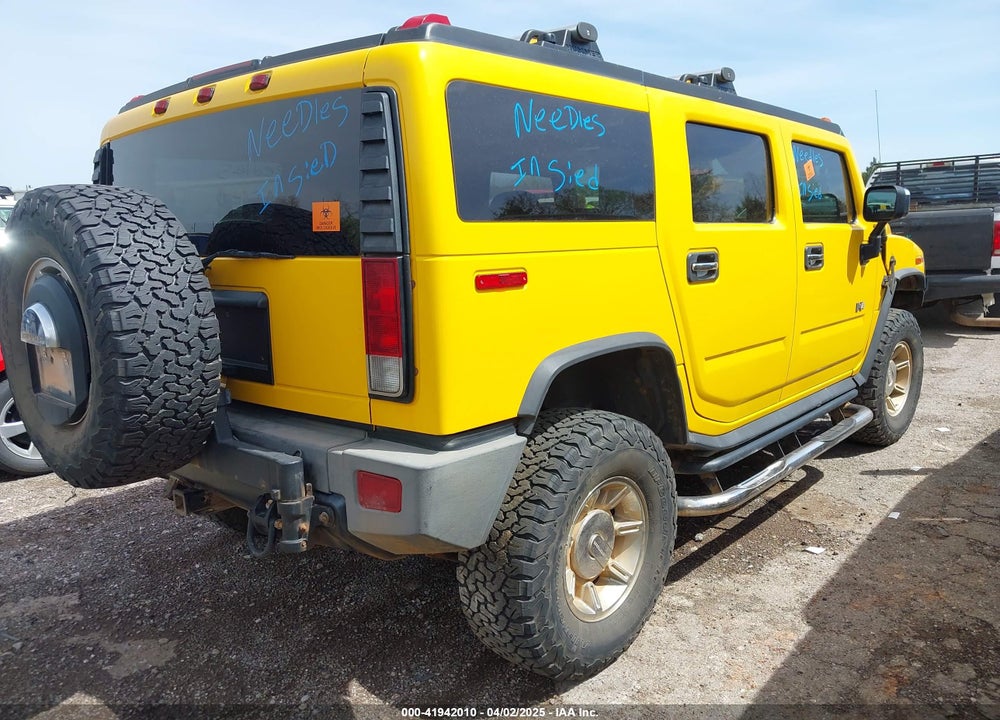 2005 HUMMER H2 SUV VIN: 5GRGN23UX5H122866