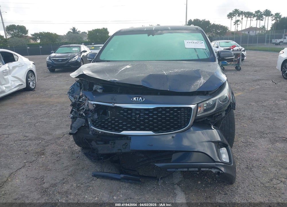2017 KIA SEDONA SX VIN: KNDMC5C11H6269921