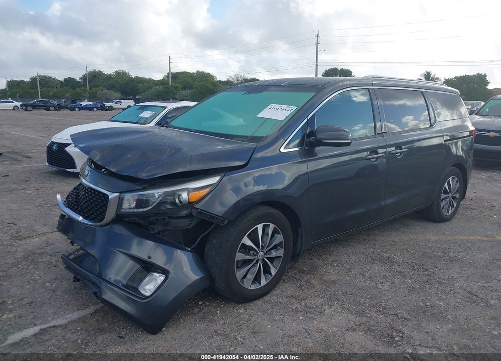 2017 KIA SEDONA SX VIN: KNDMC5C11H6269921