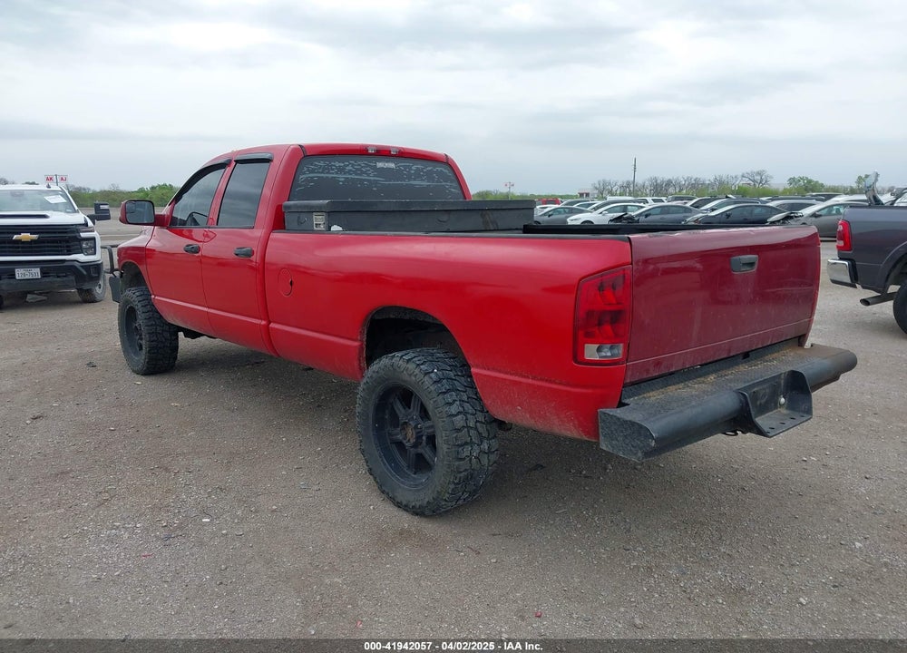 2003 DODGE RAM 2500 VIN: 3D7KU28C03G847954