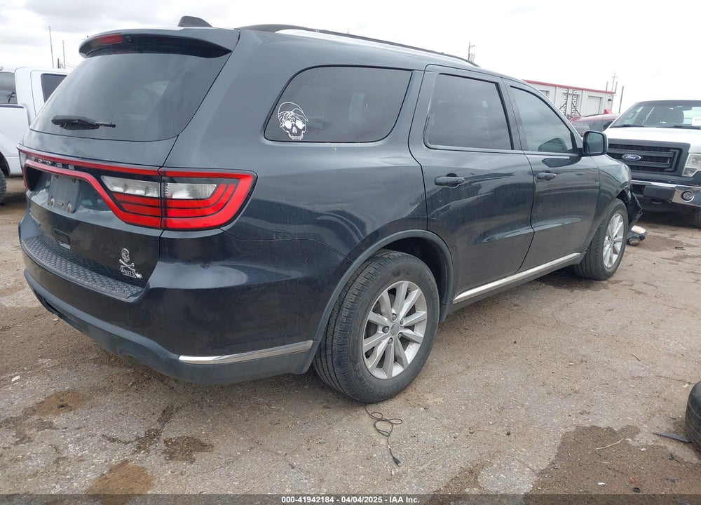 2014 DODGE DURANGO SXT VIN: 1C4RDHAG4EC974656