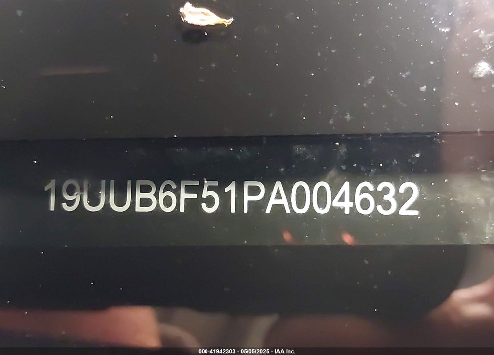 2023 ACURA TLX VIN: 19UUB6F51PA004632