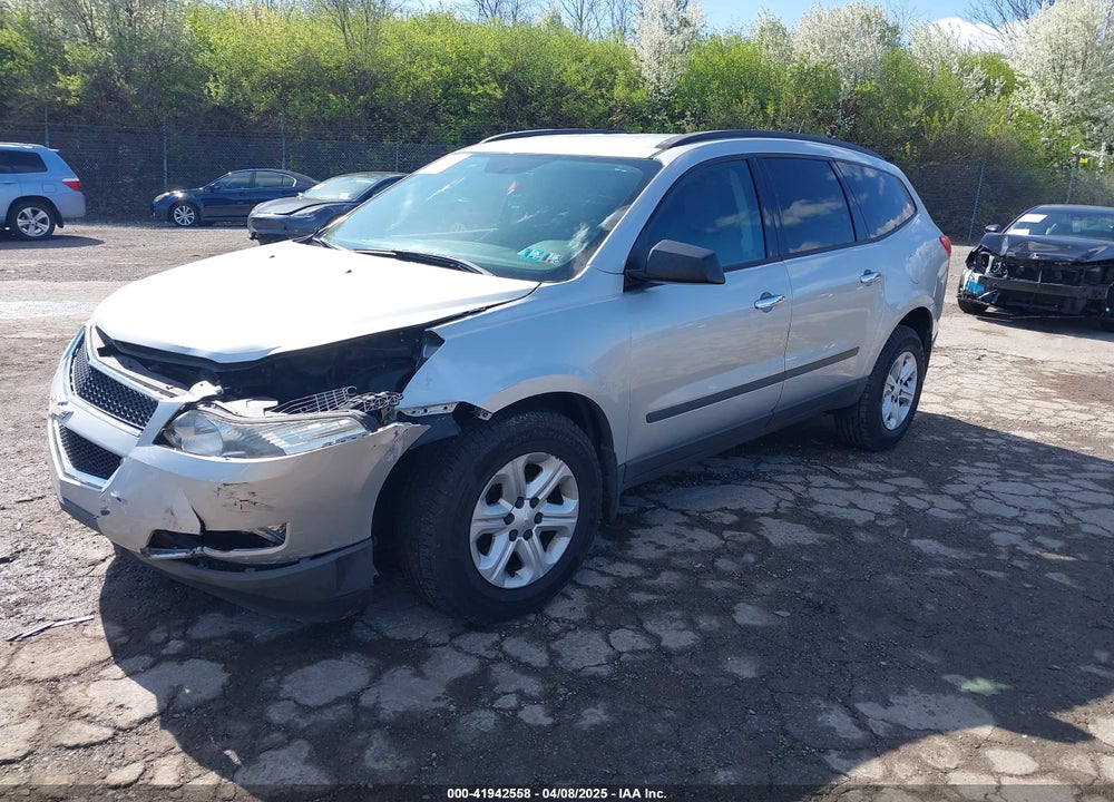 2012 CHEVROLET TRAVERSE VIN: 1GNKRFED7CJ272242