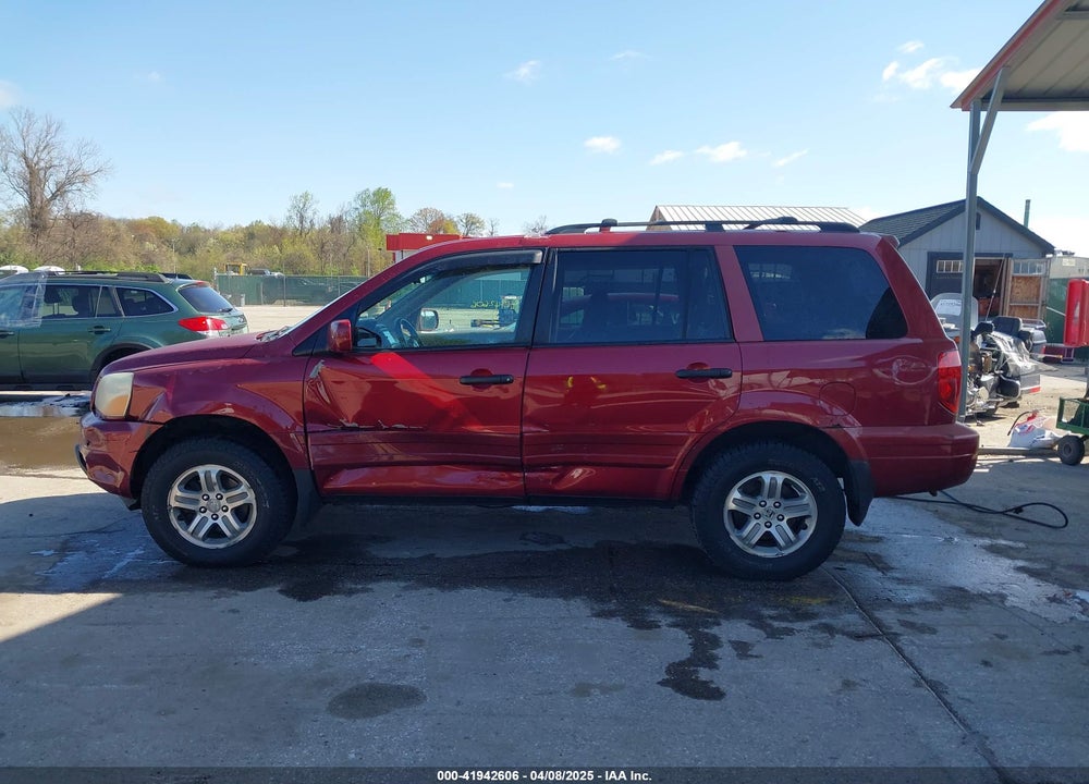 2004 HONDA PILOT EX-L VIN: 2HKYF18544H583527