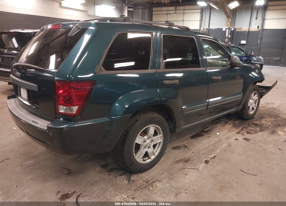 2005 JEEP GRAND CHEROKEE VIN: 1J4GR48KX5C517551