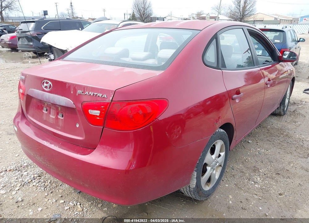 2007 HYUNDAI ELANTRA GLS/LIMITED/SE VIN: KMHDU46D47U059087