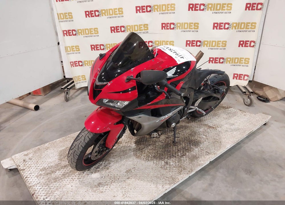 2007 HONDA CBR600 RR VIN: JH2PC40027M004476