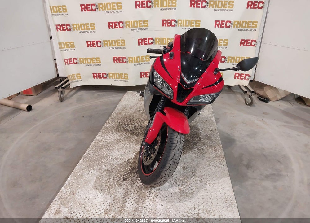 2007 HONDA CBR600 RR VIN: JH2PC40027M004476
