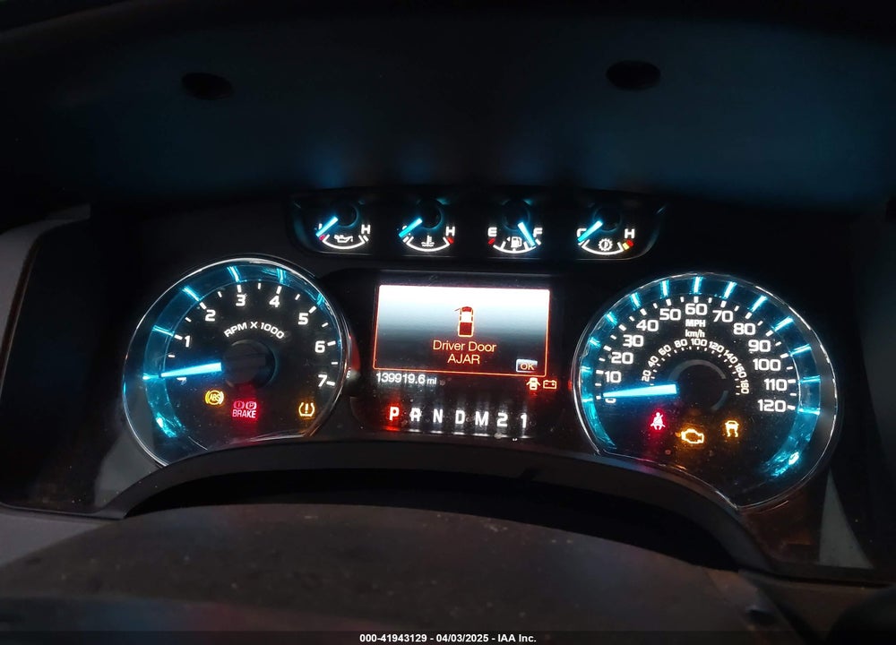 2013 FORD F-150 VIN: 1FTFW1ET7DKE28692