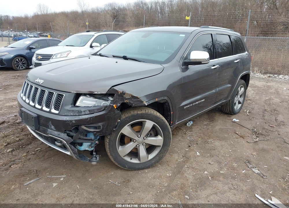 2015 JEEP GRAND CHEROKEE OVERLAND VIN: 1C4RJFCG3FC136730