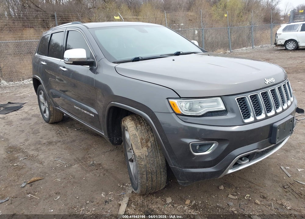 2015 JEEP GRAND CHEROKEE OVERLAND VIN: 1C4RJFCG3FC136730