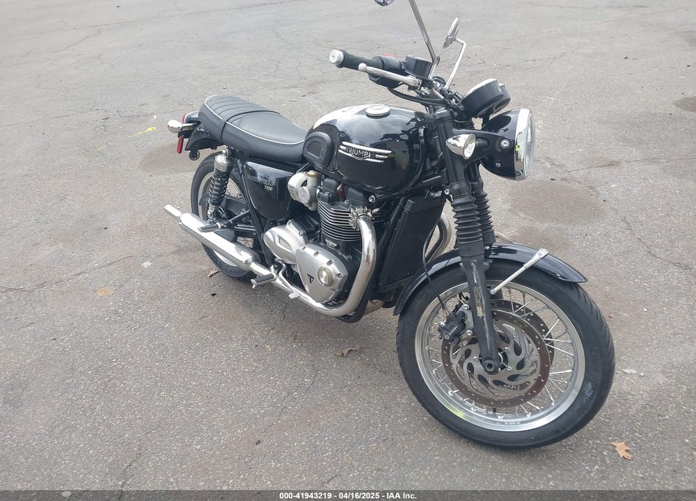 2023 TRIUMPH MOTORCYCLE BONNEVILLE T120/BLACK VIN: SMTD40HLXPTBG3574