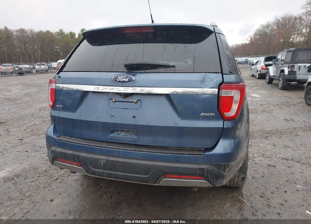 2019 FORD EXPLORER XLT VIN: 1FM5K8D89KGA27251