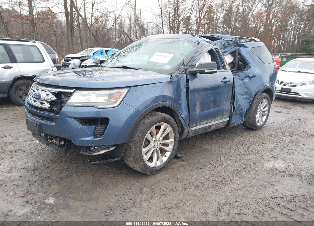 2019 FORD EXPLORER XLT VIN: 1FM5K8D89KGA27251