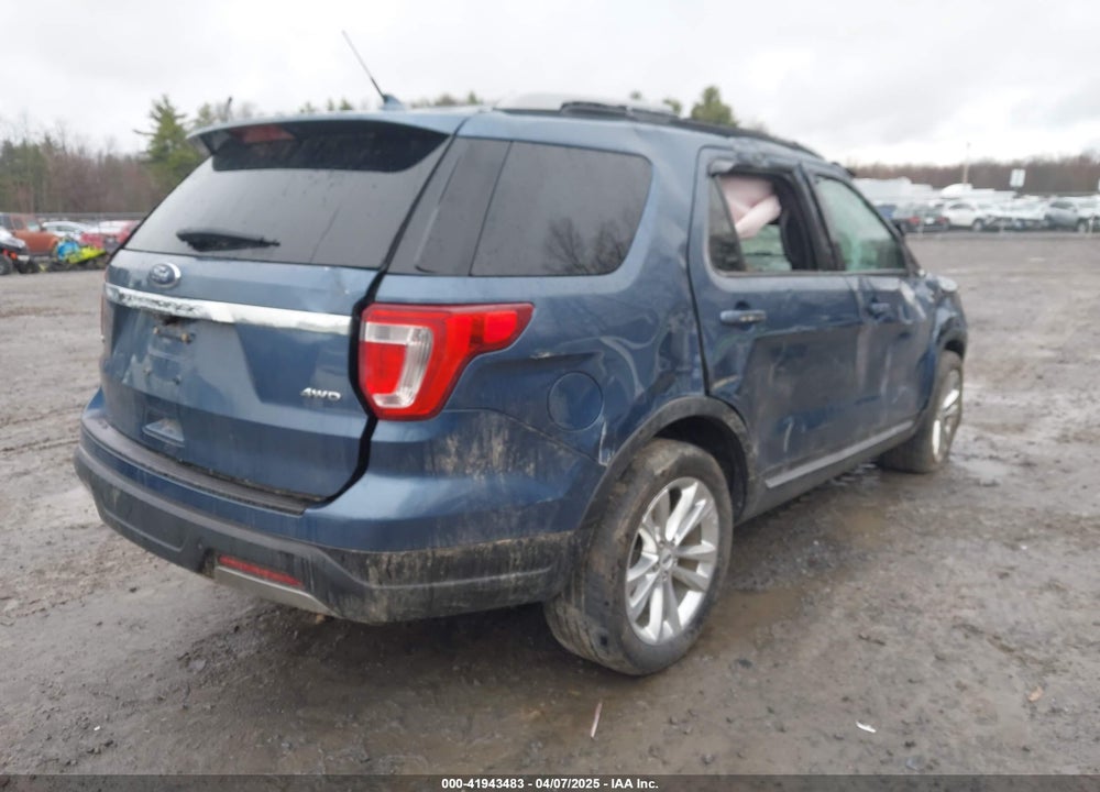 2019 FORD EXPLORER XLT VIN: 1FM5K8D89KGA27251