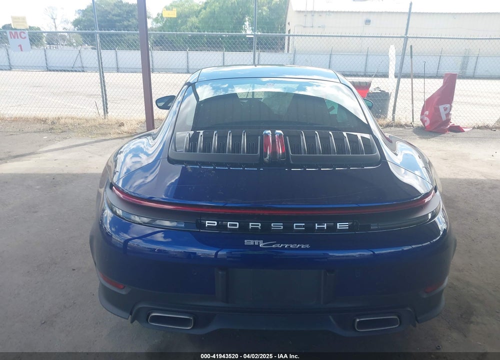 2025 PORSCHE 911 CARRERA/CARRERA T VIN: WP0AA2A90SS207621
