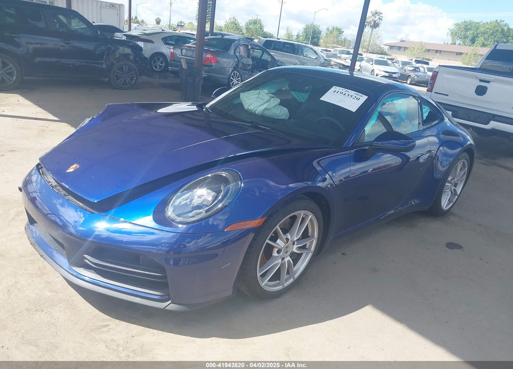 2025 PORSCHE 911 CARRERA/CARRERA T VIN: WP0AA2A90SS207621