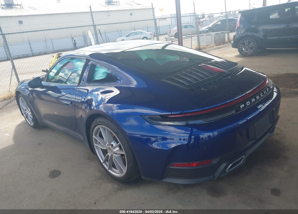 2025 PORSCHE 911 CARRERA/CARRERA T VIN: WP0AA2A90SS207621