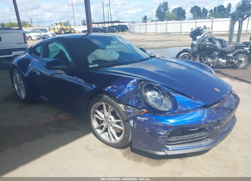 2025 PORSCHE 911 CARRERA/CARRERA T VIN: WP0AA2A90SS207621