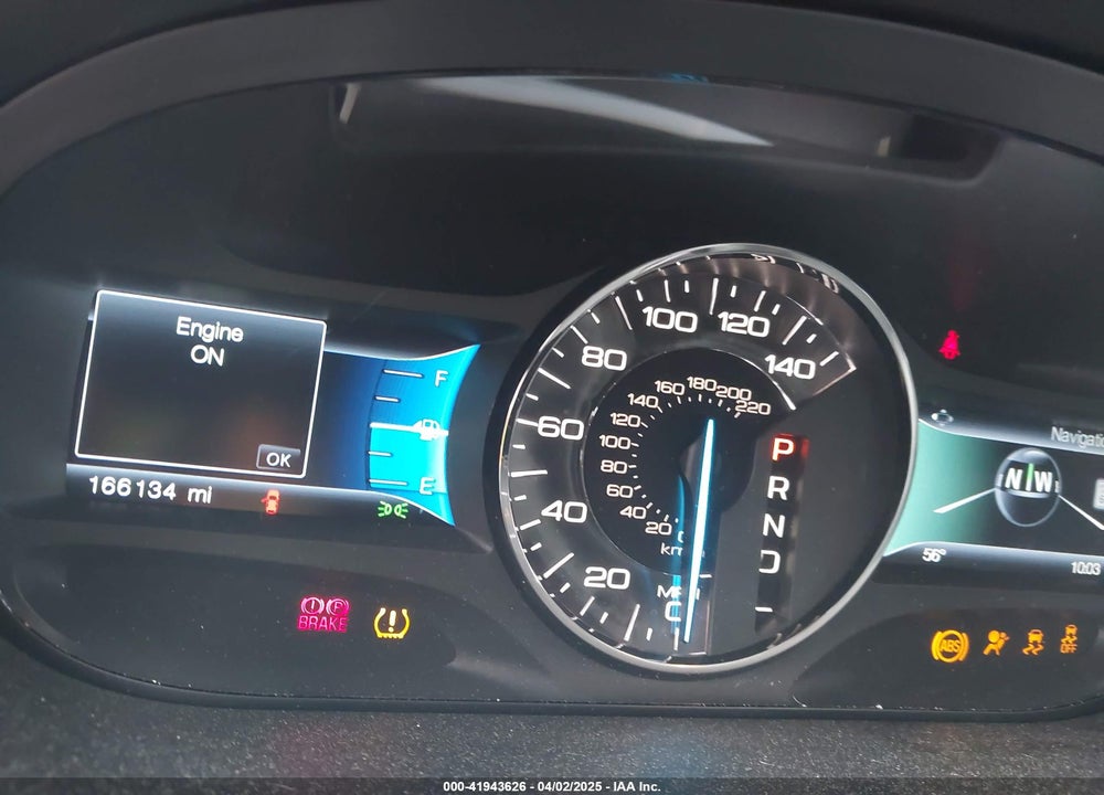 2014 FORD EDGE LIMITED VIN: 2FMDK3K97EBB52948