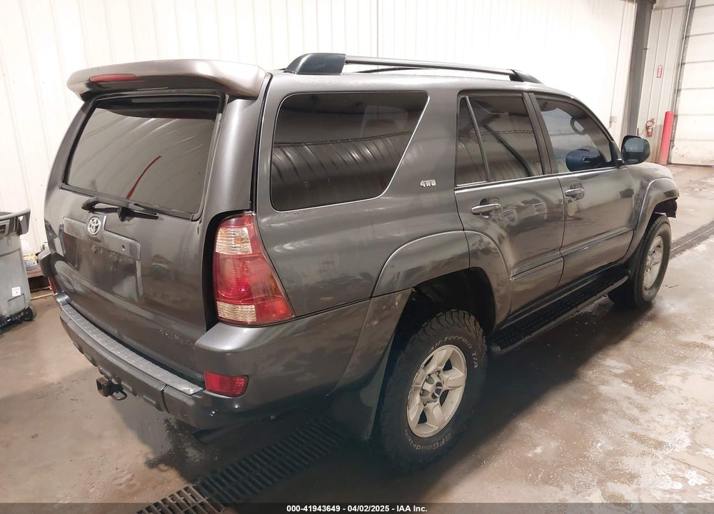 2004 TOYOTA 4RUNNER SR5 V6 VIN: JTEBU14R840048567