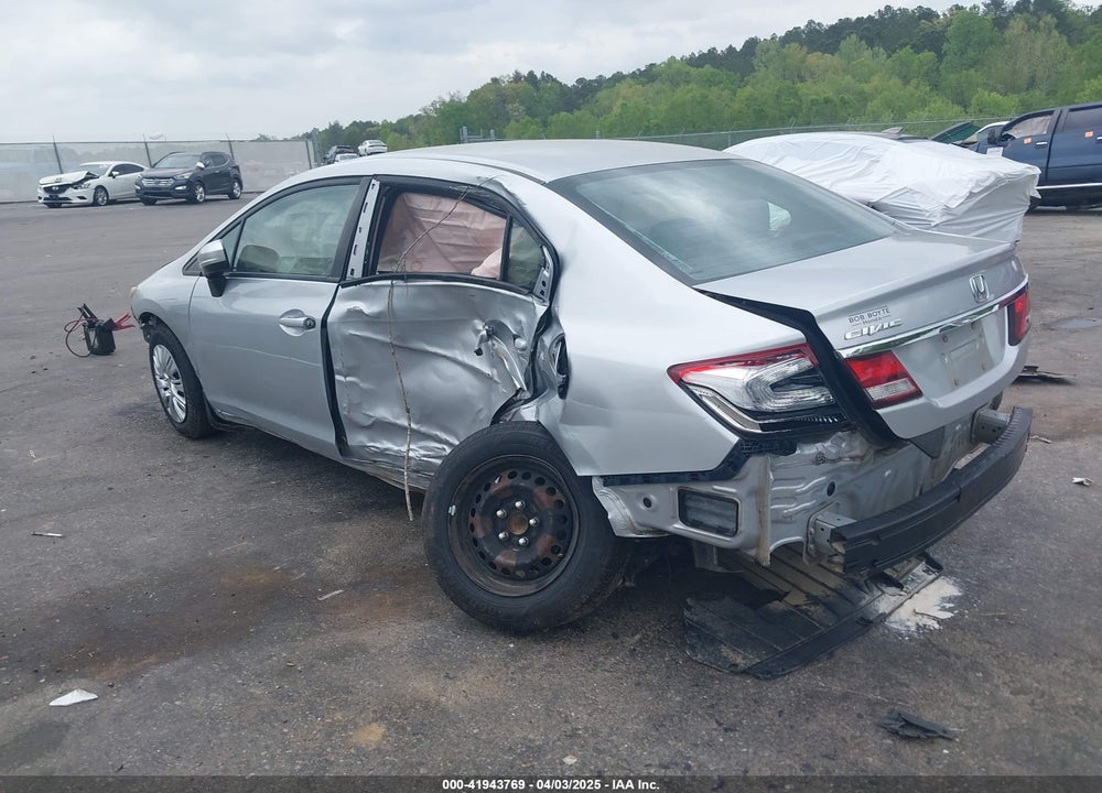 2014 HONDA CIVIC LX VIN: 2HGFB2F57EH534233
