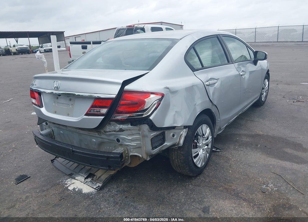 2014 HONDA CIVIC LX VIN: 2HGFB2F57EH534233