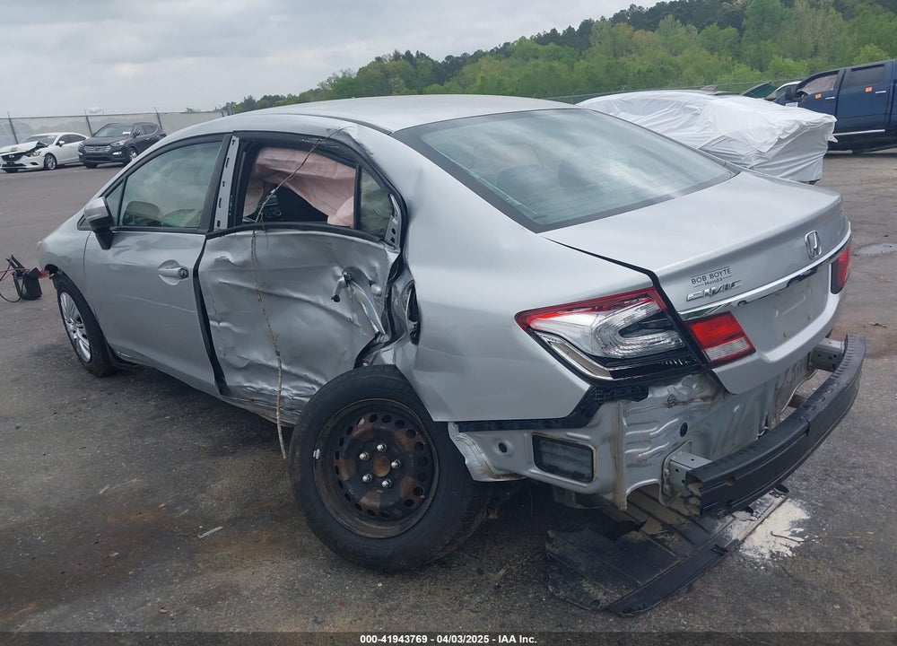 2014 HONDA CIVIC LX VIN: 2HGFB2F57EH534233