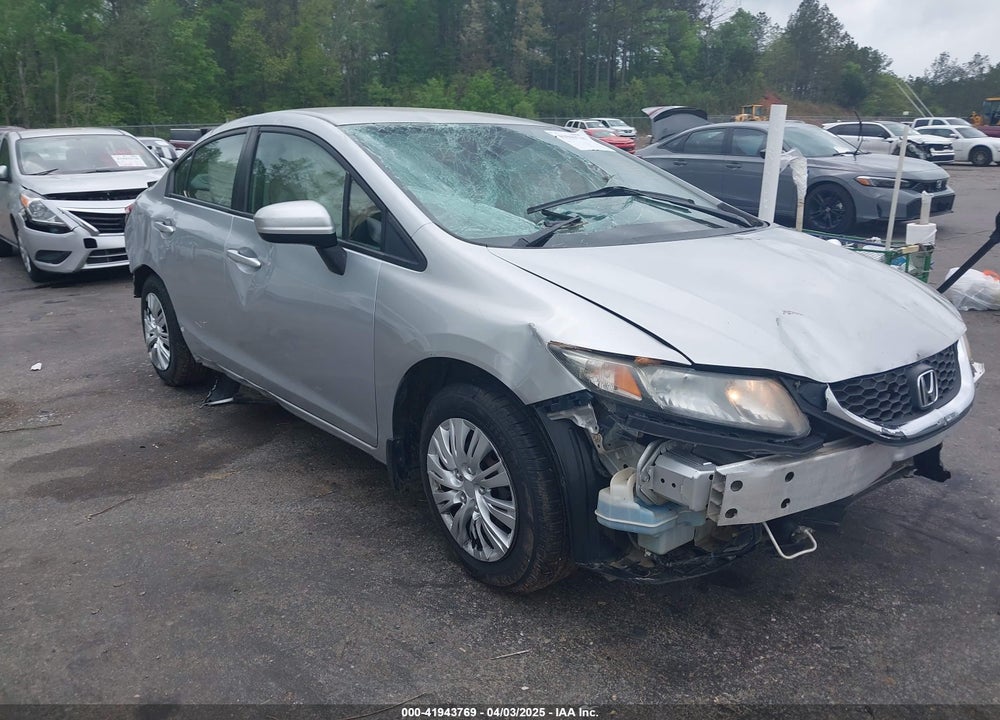 2014 HONDA CIVIC LX VIN: 2HGFB2F57EH534233