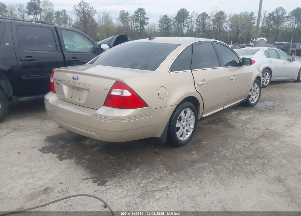 2007 FORD FIVE HUNDRED SEL VIN: 1FAHP24177G163698