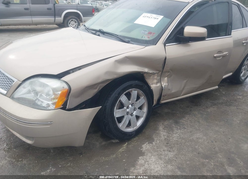 2007 FORD FIVE HUNDRED SEL VIN: 1FAHP24177G163698