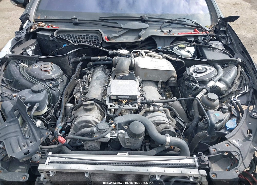 2007 MERCEDES-BENZ CL 600 VIN: WDDEJ76X87A006249