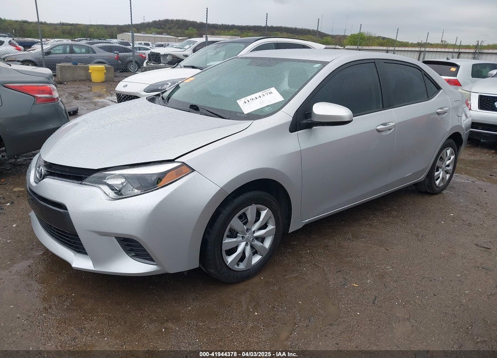 2016 TOYOTA COROLLA VIN: 5YFBURHE9GP470500