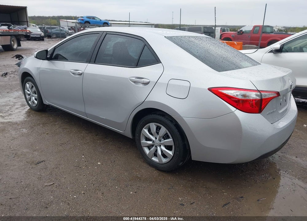 2016 TOYOTA COROLLA VIN: 5YFBURHE9GP470500