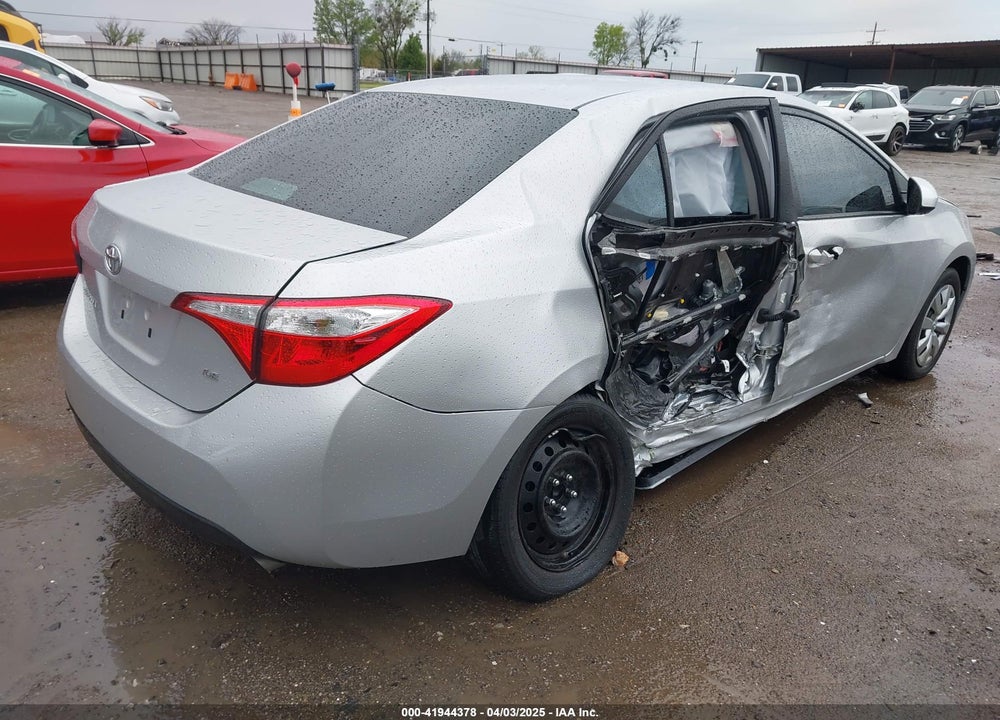 2016 TOYOTA COROLLA VIN: 5YFBURHE9GP470500