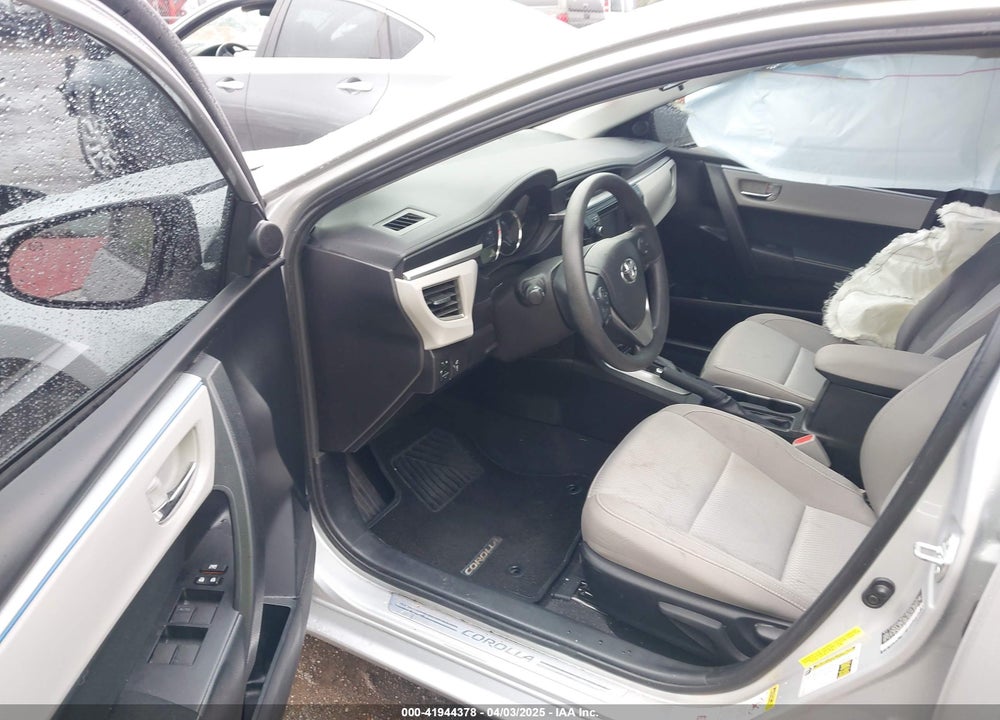 2016 TOYOTA COROLLA VIN: 5YFBURHE9GP470500