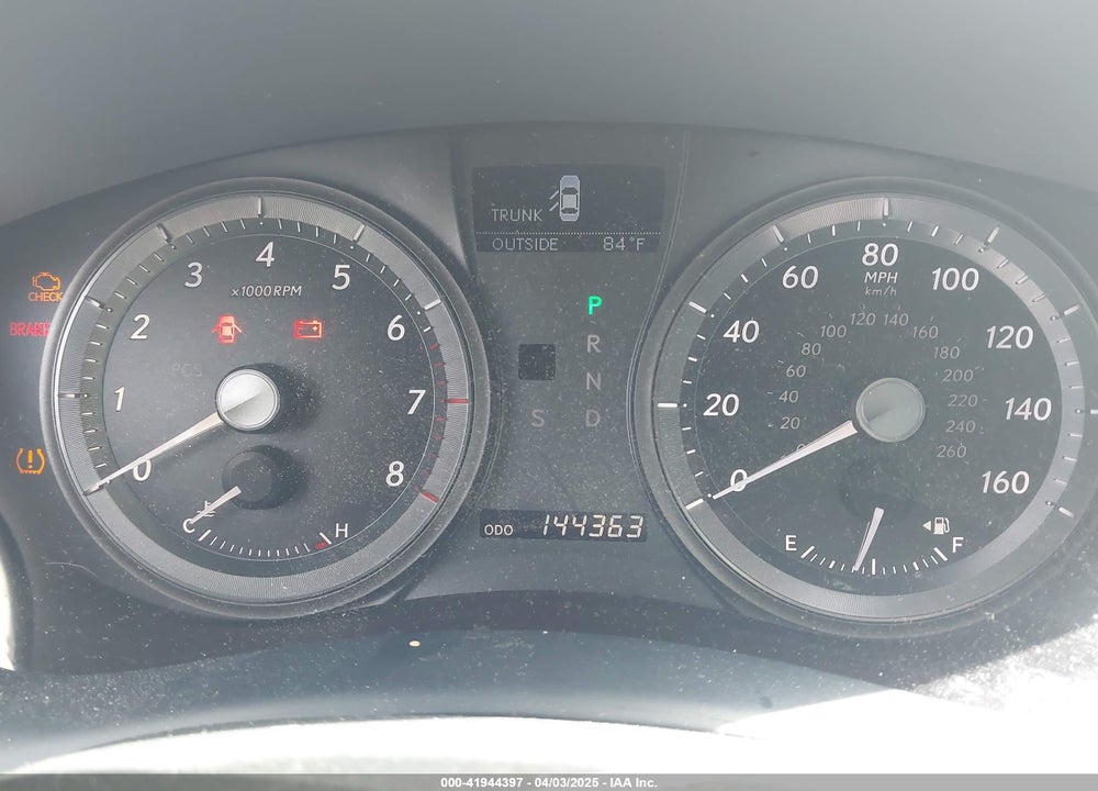 2007 LEXUS ES 350 VIN: JTHBJ46G072133582