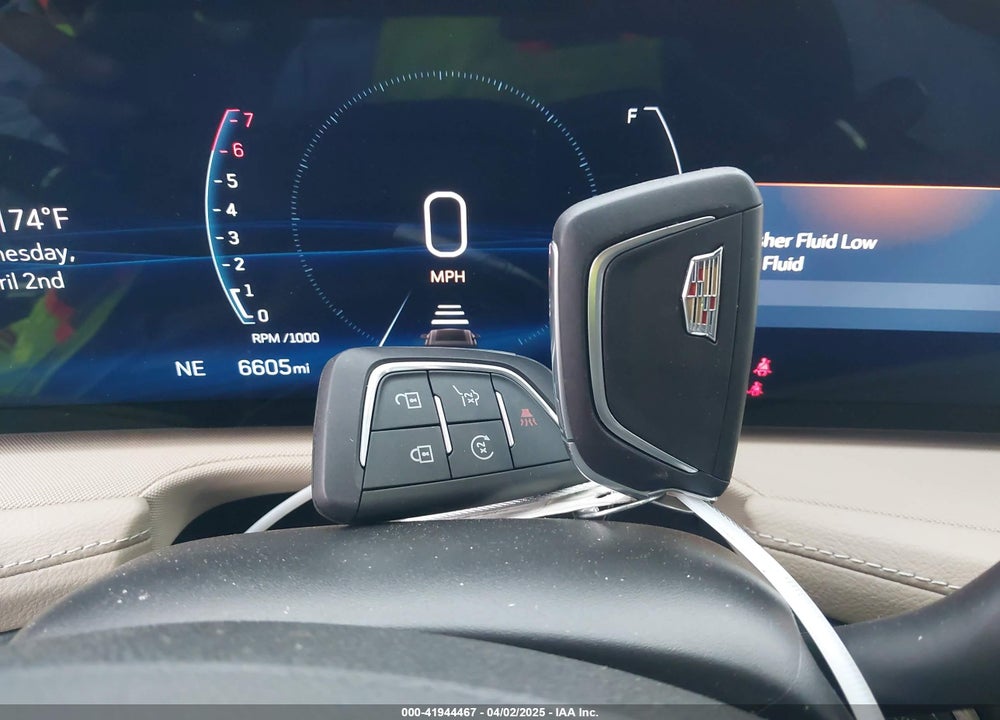 2024 CADILLAC XT4 FWD LUXURY VIN: 1GYAZAR45RF188654
