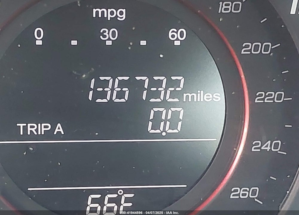 2013 HONDA ACCORD VIN: 1HGCR2F52DA017496