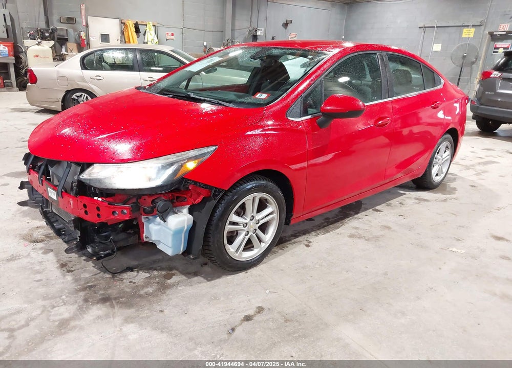2016 CHEVROLET CRUZE LT AUTO VIN: 1G1BE5SM3G7289716