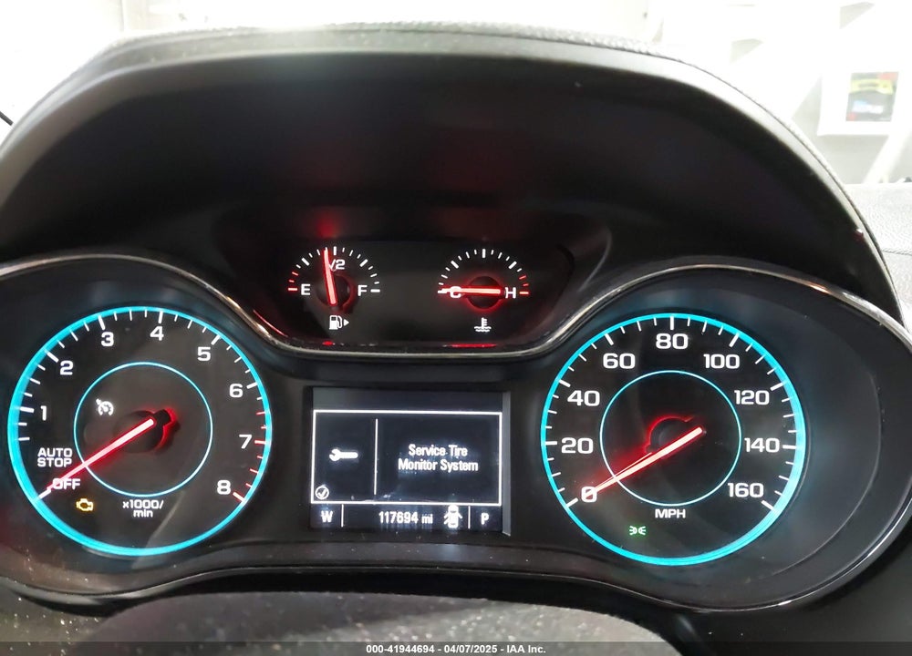 2016 CHEVROLET CRUZE LT AUTO VIN: 1G1BE5SM3G7289716