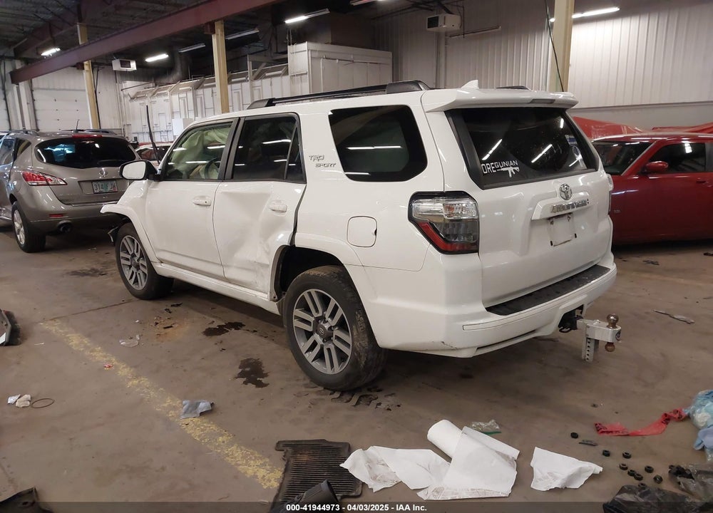 2022 TOYOTA 4RUNNER TRD SPORT VIN: JTESU5JR6N5989032