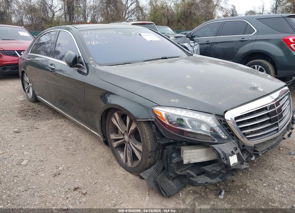 2016 MERCEDES-BENZ S 550 VIN: WDDUG8FB5GA239638