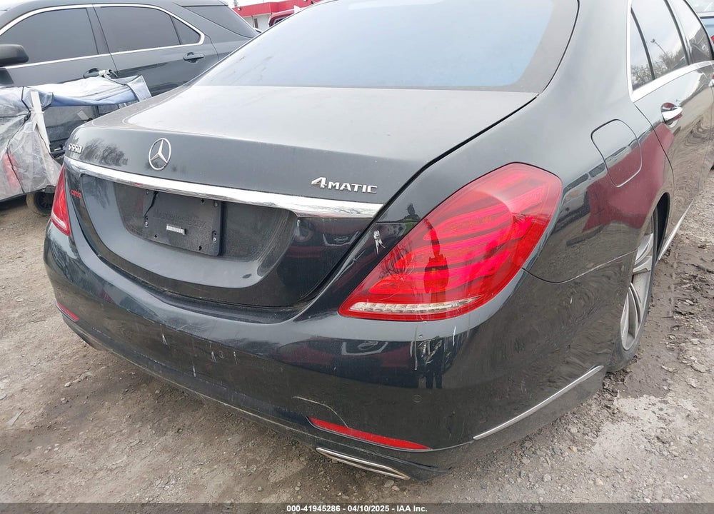 2016 MERCEDES-BENZ S 550 VIN: WDDUG8FB5GA239638