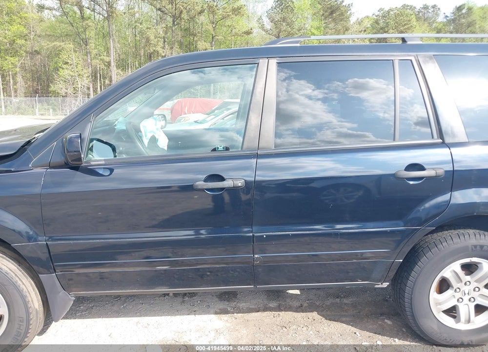 2003 HONDA PILOT EX VIN: 2HKYF18473H509895