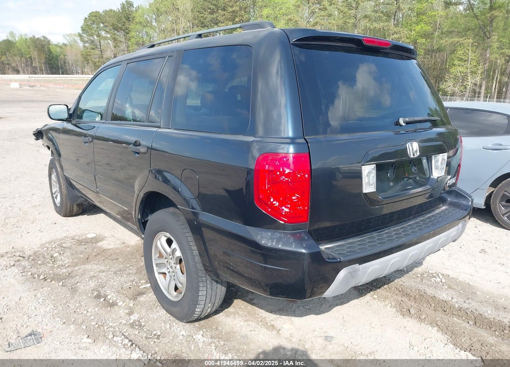 2003 HONDA PILOT EX VIN: 2HKYF18473H509895