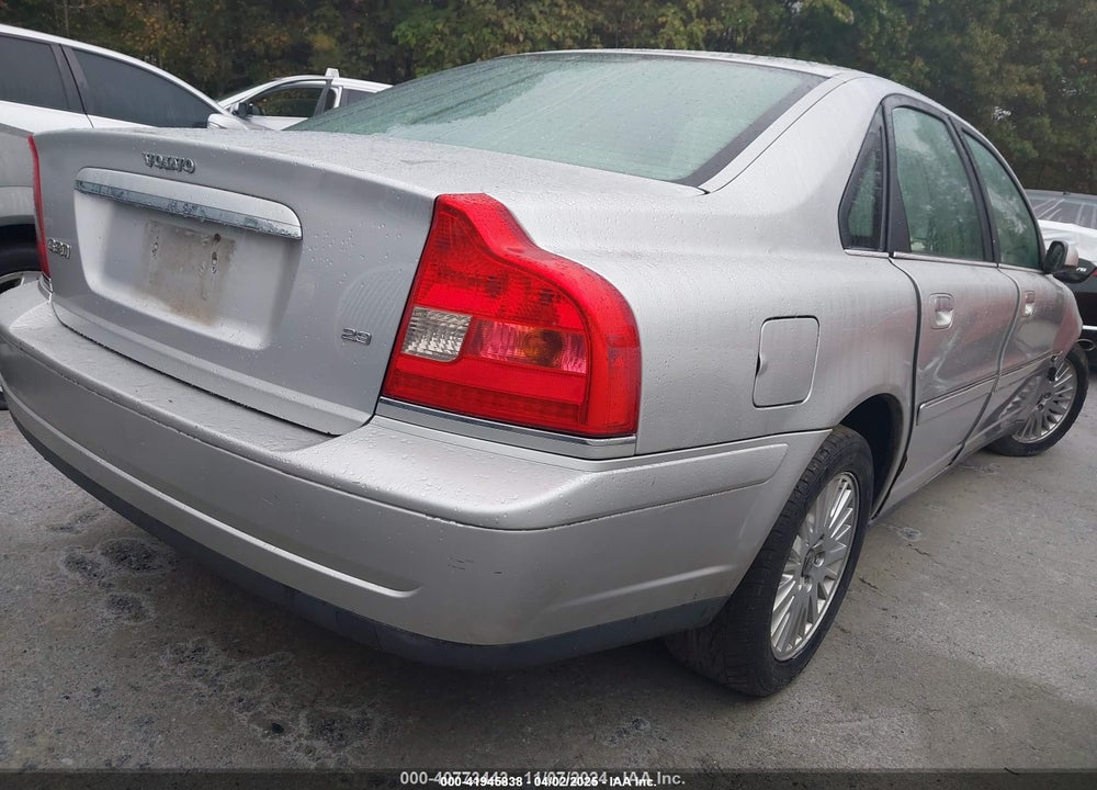 2004 VOLVO S80 2.9/2.9 A (DISCONTINUED) VIN: YV1TS92D041357300