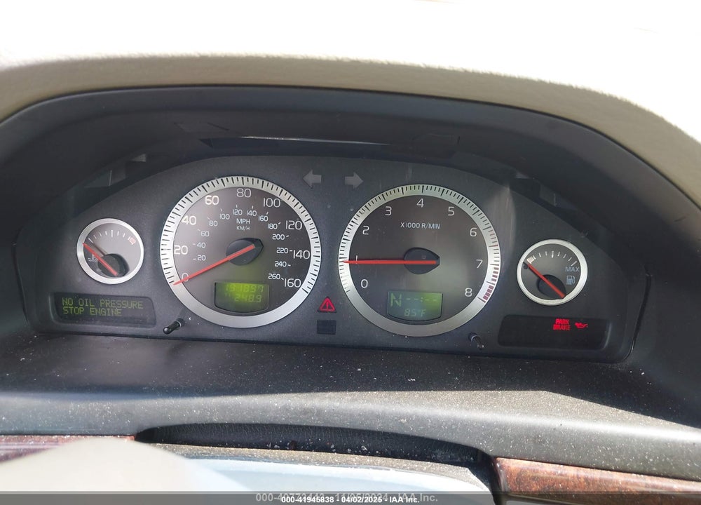 2004 VOLVO S80 2.9/2.9 A (DISCONTINUED) VIN: YV1TS92D041357300