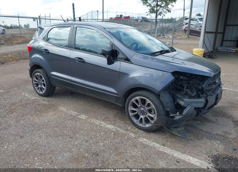 2020 FORD ECOSPORT S VIN: MAJ3S2FE0LC387485